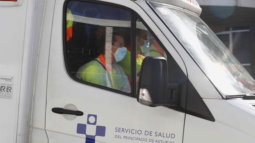 Vista de la zona de Urgencias del Hospital de Cabueñes en Gijón