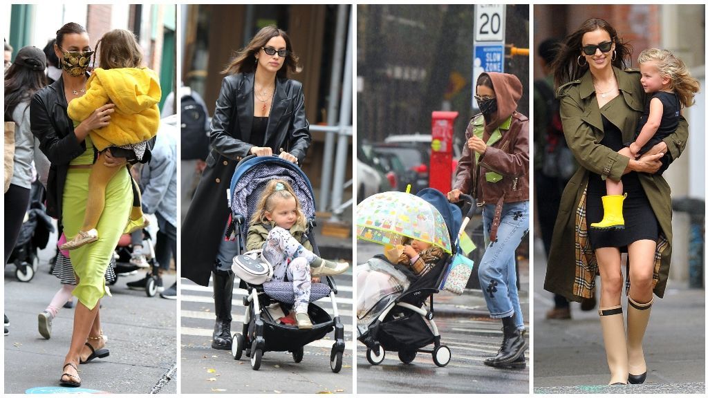 Irina Shayk es una de las madres más estilosas de la Gran Manzana.