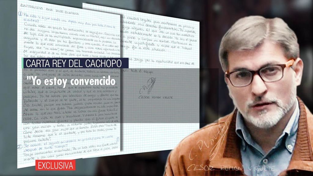 La carta del rey del cachopo sobre el asesinato de Heidi