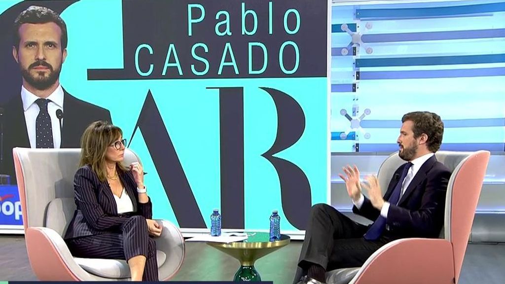 Pablo Casado contesta a las preguntas sobre Albert Rivera