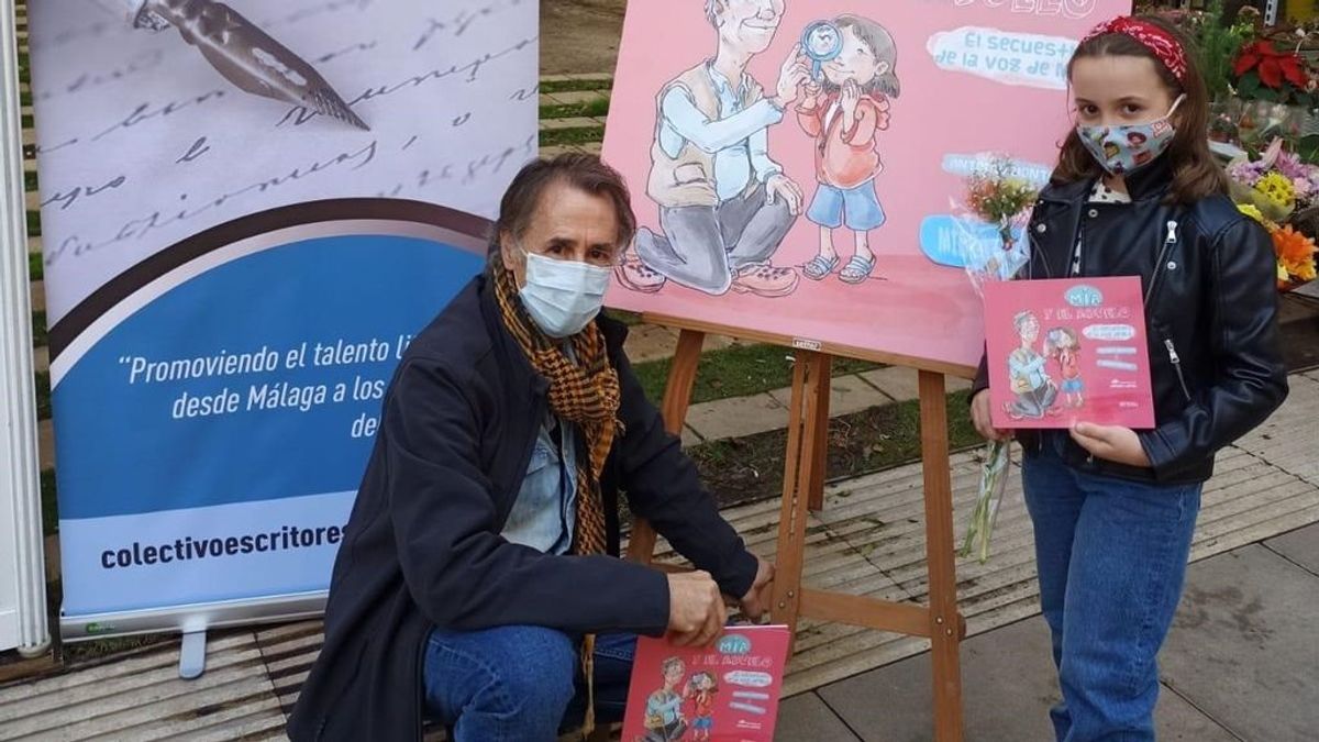 Érase una vez una niña de 9 años y su abuelo que escribieron el libro infantil más vendido de Málaga Érase una vez una niña de 9 años y su abuelo que escribieron el libro infantil más vendido de Málaga