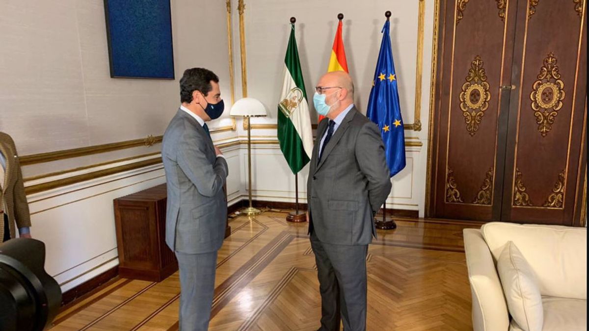 Vox anuncia un acuerdo con la Junta de Andalucía para apoyar el Presupuesto de 2021 Vox anuncia un acuerdo con la Junta de Andalucía para apoyar el Presupuesto de 2021