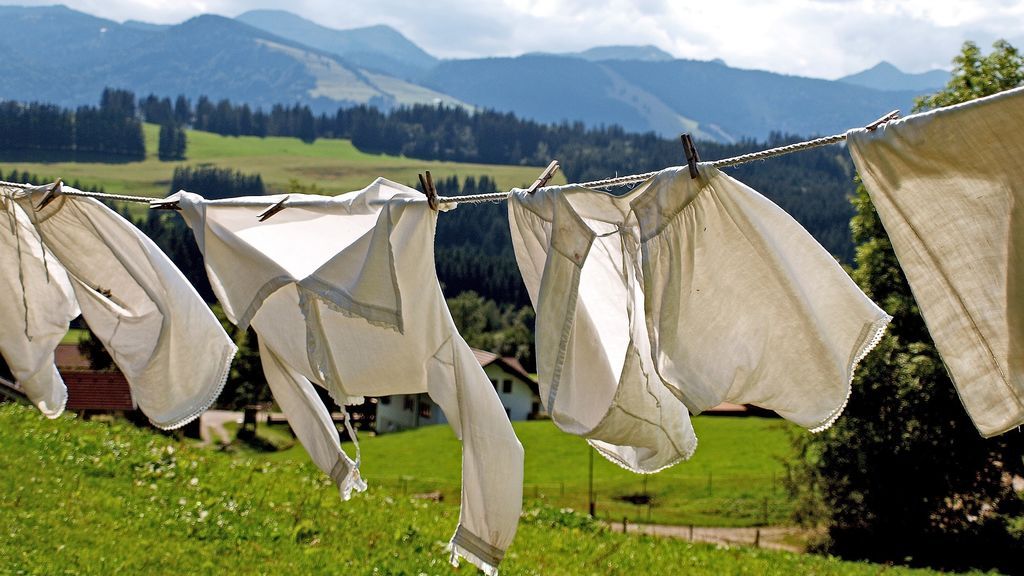 Cómo secar la ropa en invierno Cómo secar la ropa en invierno