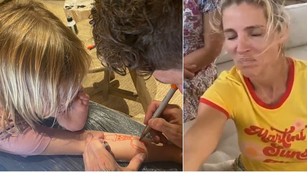 La polémica de los tatuajes de los hijos de Elsa Pataky