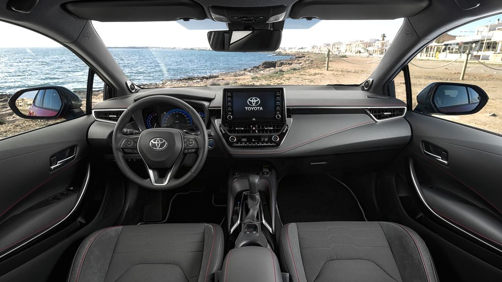 Interior del Toyota Corolla