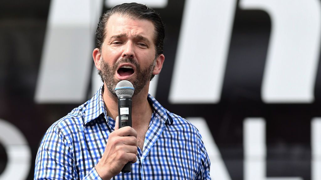 Donald Trump Junior da positivo por coronavirus Donald Trump Junior da positivo por coronavirus