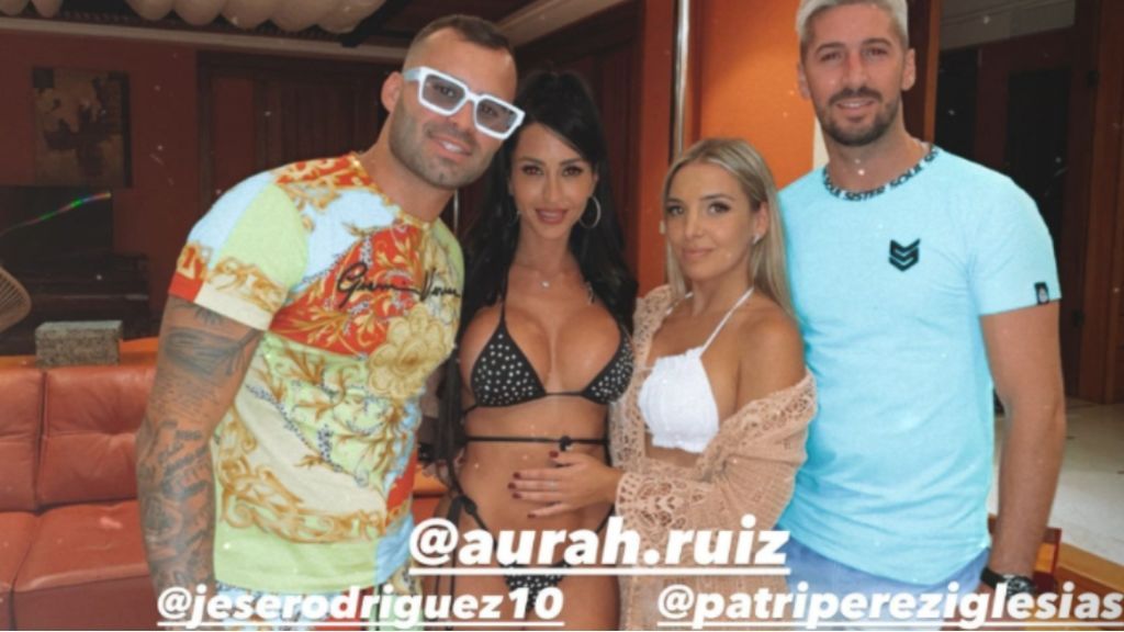 La primera foto de Aurah y Jesé