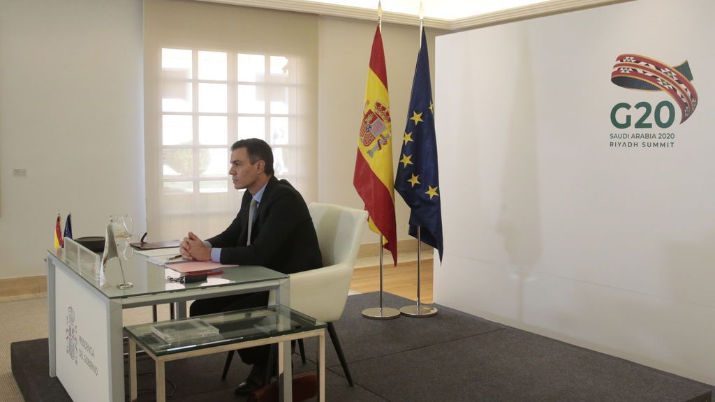 Sánchez defiende este domingo ante el G20 el Plan de Recuperación Económica para España Sánchez defiende este domingo ante el G20 el Plan de Recuperación Económica para España