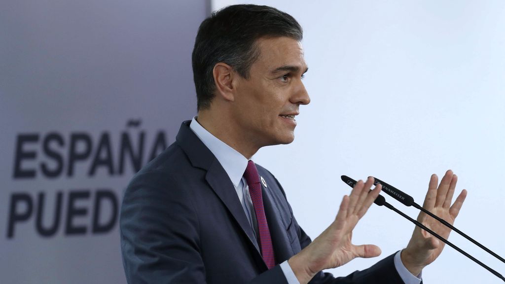 El presidente del Gobierno, Pedro Sánchez