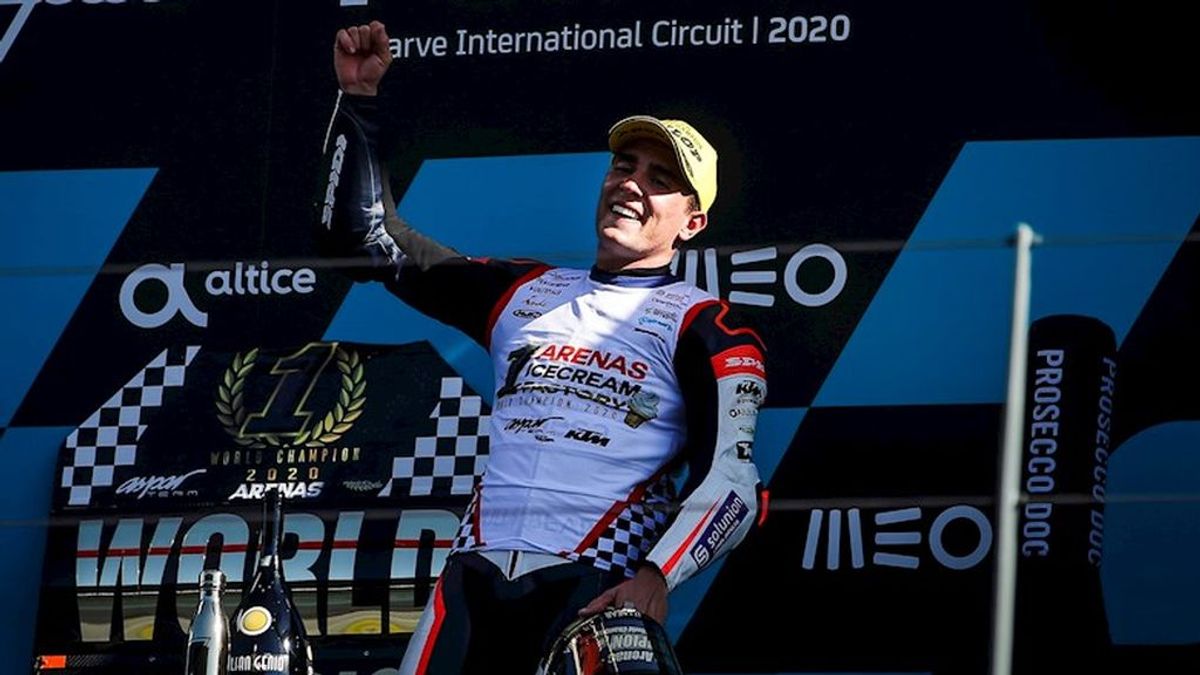 Albert Arenas, campeón del mundo de Moto3: "Ha sido un sufrimiento con altibajos" Albert Arenas, campeón del mundo de Moto3: "Ha sido un sufrimiento con altibajos"
