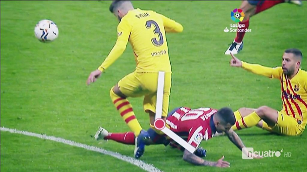 Lesión de Piqué