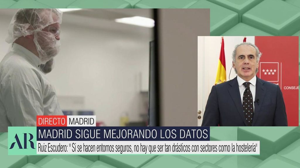 El consejero de Sanidad de Madrid y los casos en la comunidad