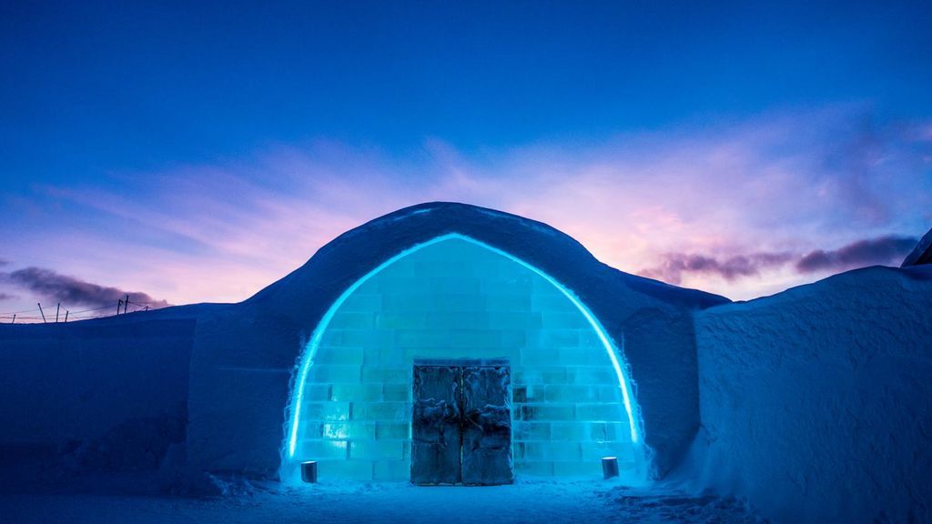 Hoteles originales: desde un cubo de cristal a un hotel de hielo