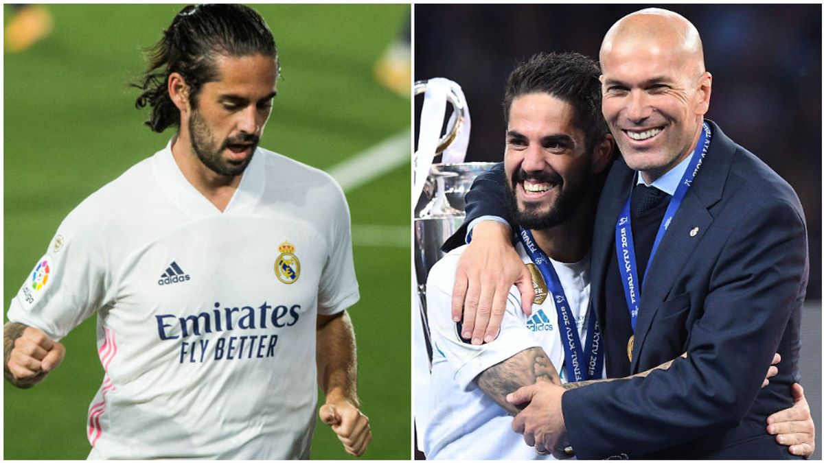 Isco Alarcón siempre ha contado con la confianza de Zidane.