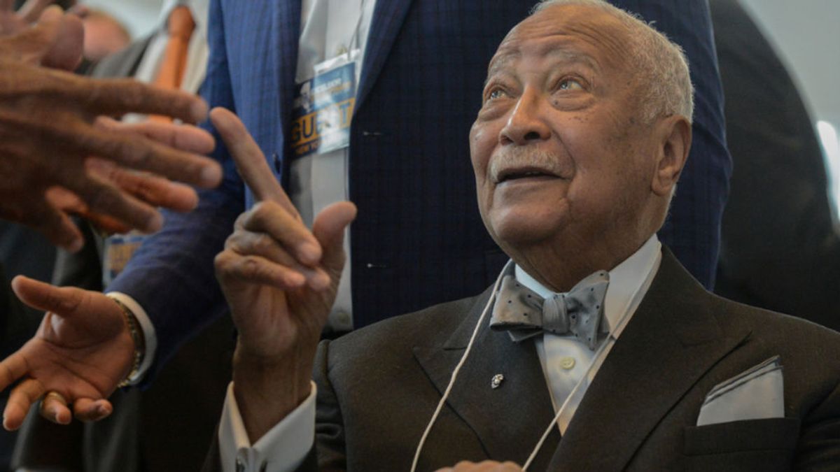 Muere David Dinkins a los 93 años, el único alcalde negro que ha tenido Nueva York Muere David Dinkins a los 93 años, el único alcalde negro que ha tenido Nueva York