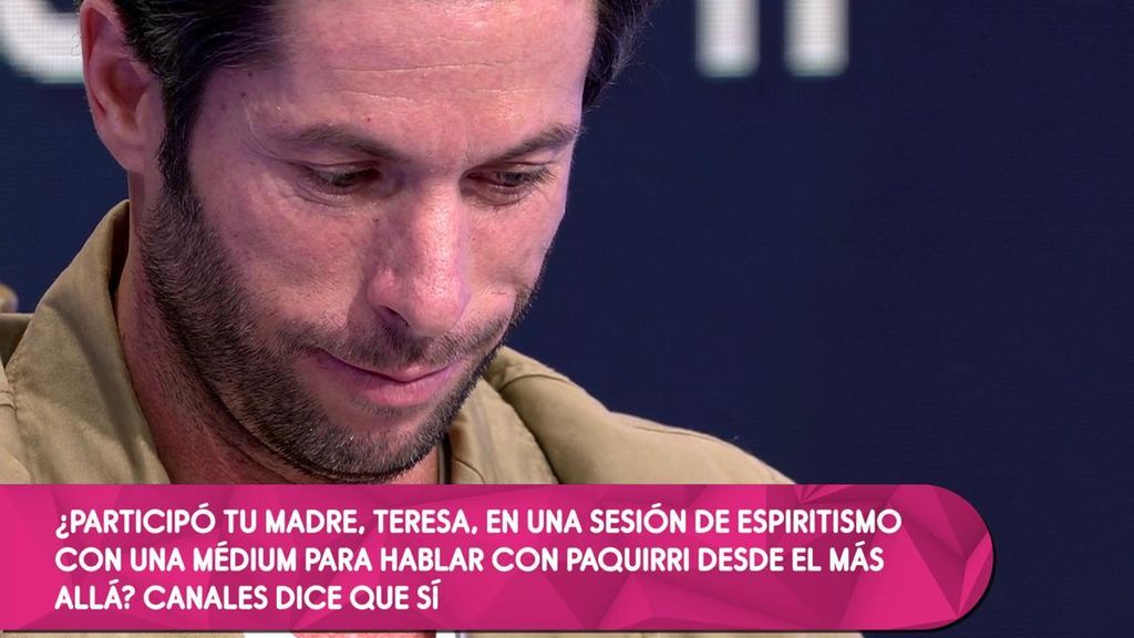 Teresa Rivera acudió a una sesión de espiritismo para hablar con Paquirri
