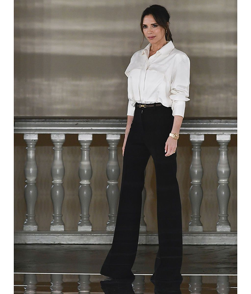 camisa blanca @victoriabeckham