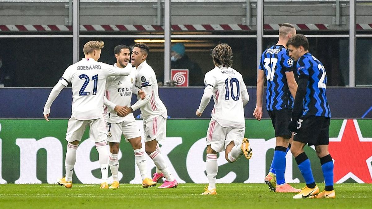 El Real Madrid toma aire y consigue la victoria ante el Inter (0-2)