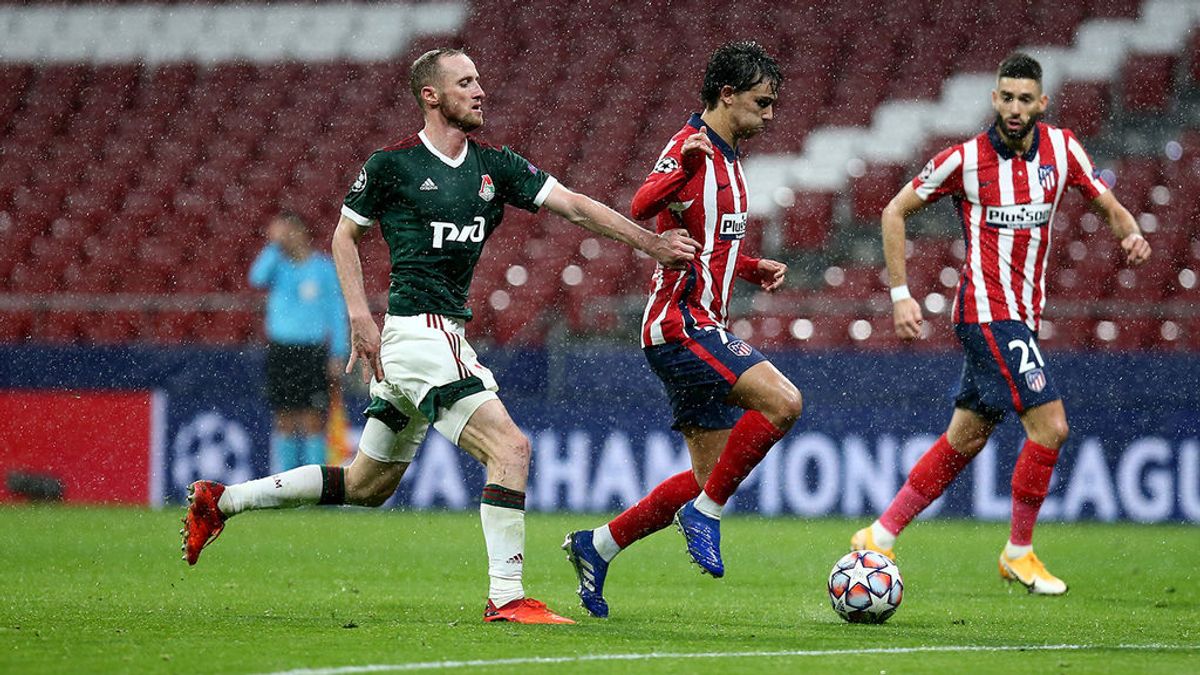 Al Atlético de Madrid se le moja la pólvora y no consigue pasar del empate al Lokomotiv (0-0) Al Atlético de Madrid se le moja la pólvora y no consigue pasar del empate al Lokomotiv (0-0)