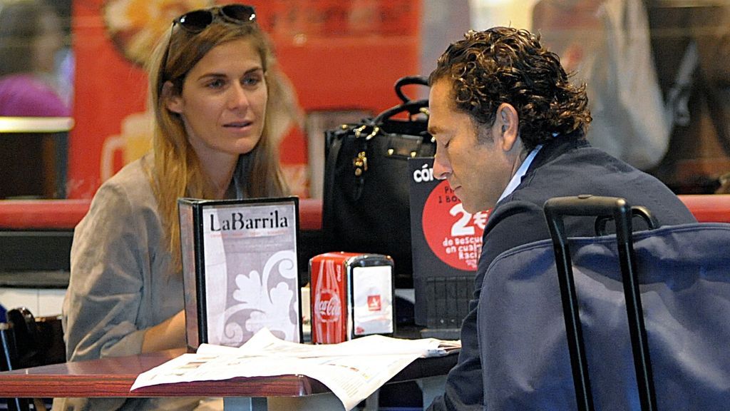 Álvaro Fuster con su mujer, Beatriz Mira