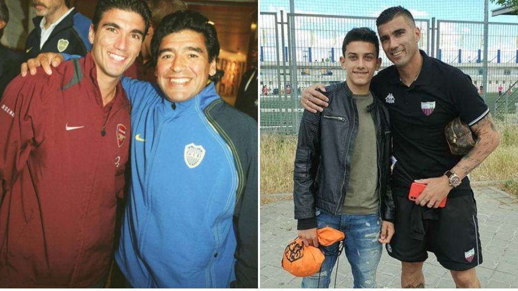 El emotivo mensaje de recuerdo del hijo de José Antonio Reyes a Maradona: "Las leyendas nunca mueren"