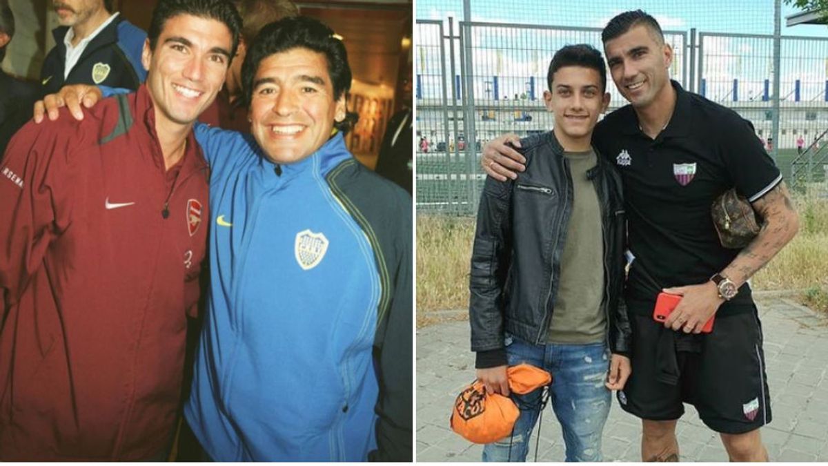 El emotivo mensaje de recuerdo del hijo de José Antonio Reyes a Maradona: "Las leyendas nunca mueren"