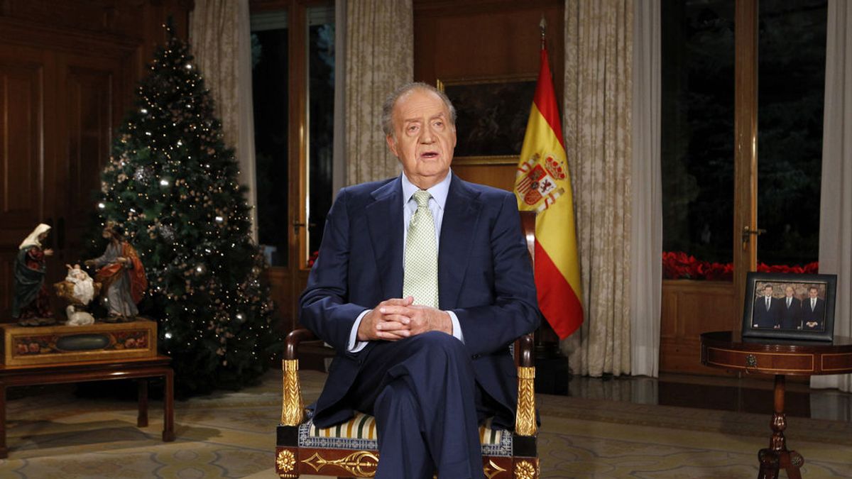 Los momentos del rey Juan Carlos y sus navidades