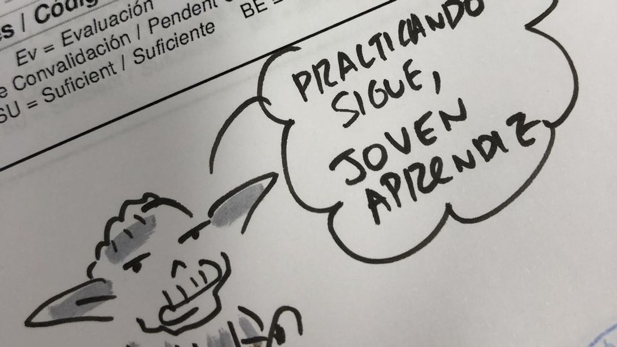 Un profesor arrasa en Twitter con la forma de poner las notas a sus alumnos: "Enhorabuena aprendiz de Jedi" Un profesor arrasa en Twitter con la forma de poner las notas a sus alumnos: "Enhorabuena aprendiz de Jedi"