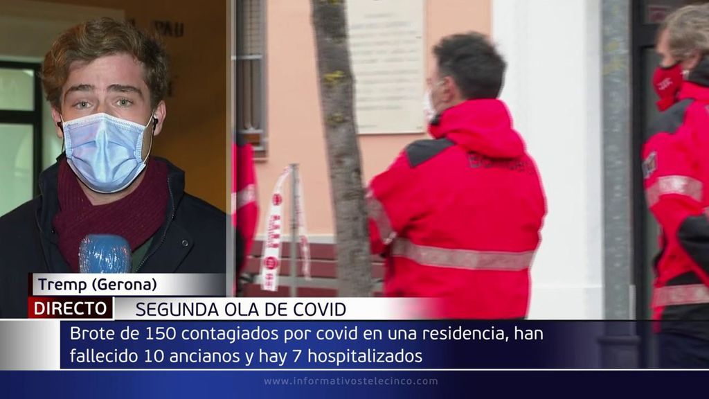 Diez fallecidos en una residencia en Lleida tras un brote de 150 positivos