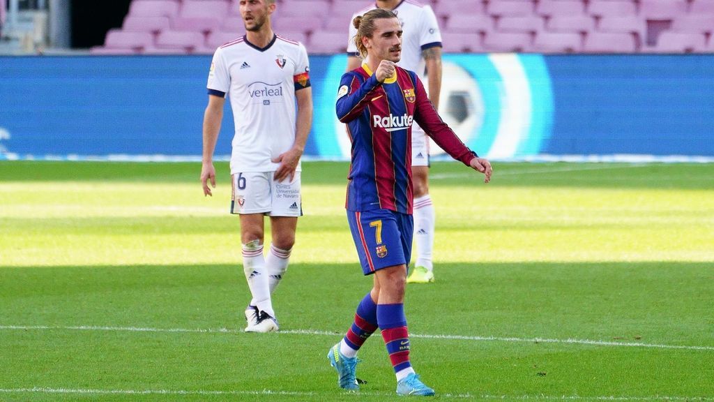 El Barça consigue una victoria cómoda ante el Osasuna (4-0)