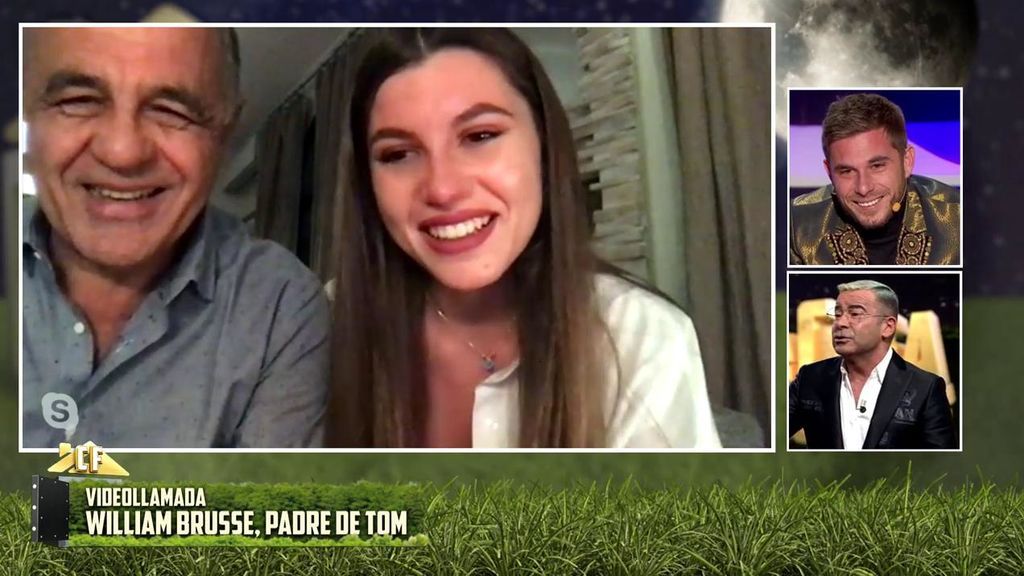 Tom Brusse habla con su familia