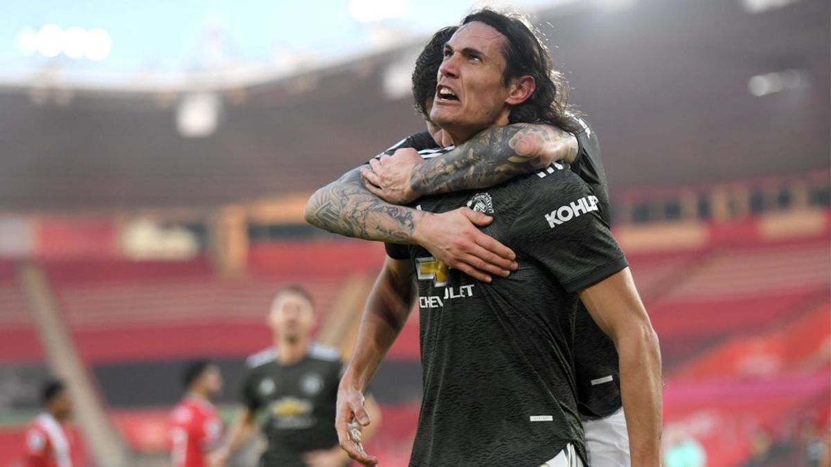 Cavani fue el héroe de la remontada del Manchester United. Cavani fue el héroe de la remontada del Manchester United.
