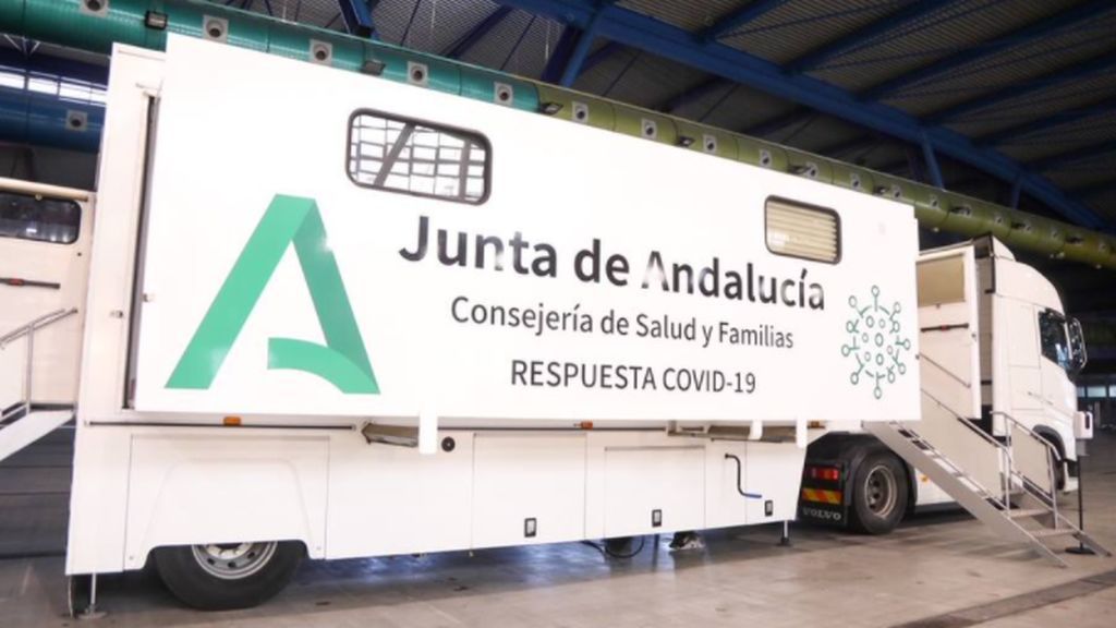 Camiones móviles en Andalucía para hacer test
