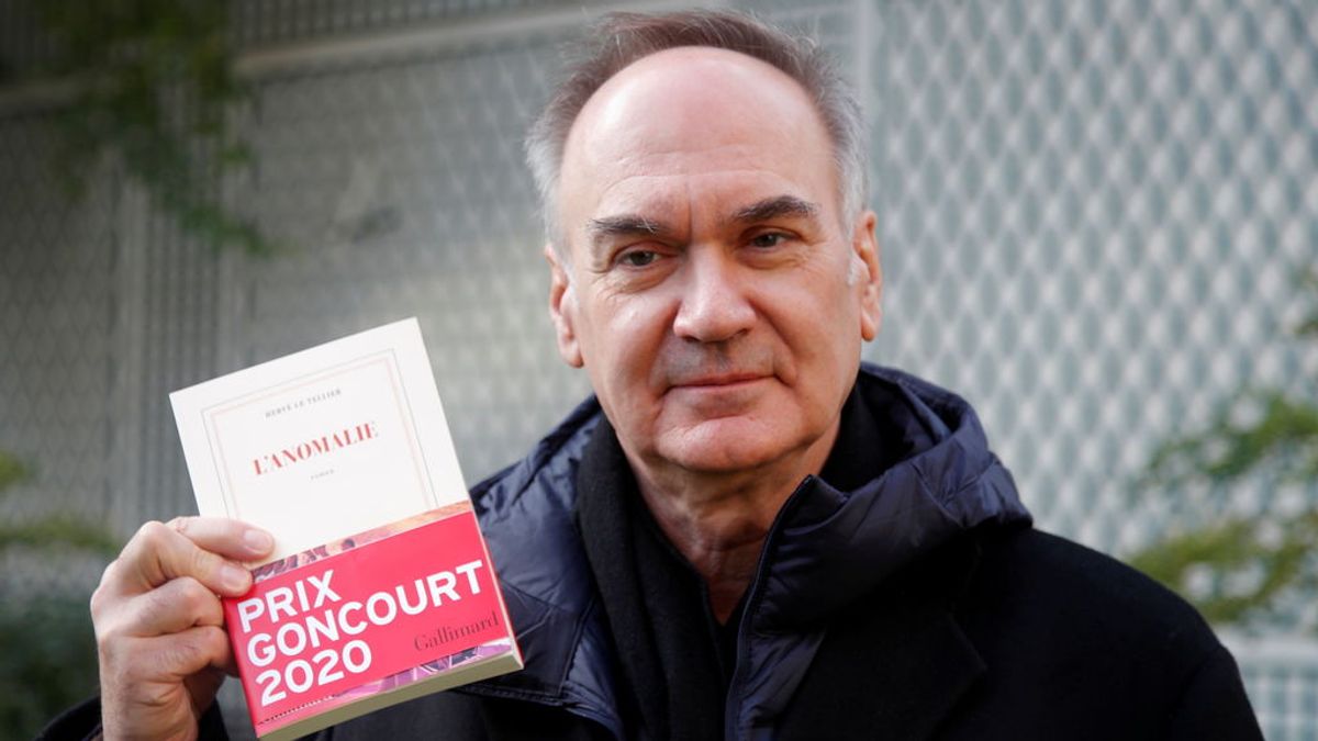 'La anomalía' del periodista Hervé Le Tellier, Premio Goncourt 2020 'La anomalía' del periodista Hervé Le Tellier, Premio Goncourt 2020