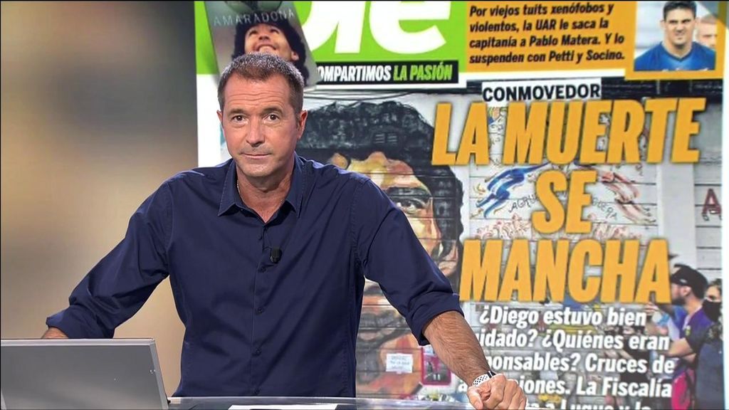 Manu Carreño, en un momento del programa.