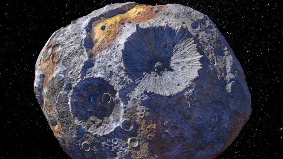 Primera misión de la NASA a un raro asteroide con valor de 10 trillones de dólares