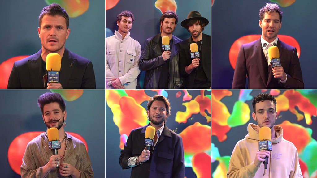 David Bisbal, Dani Martín, David Otero y Taburete, te esperan el sábado en 'Los 40 Music Awards'