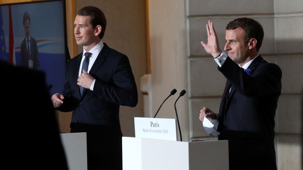 La dupla Macron-Kurz y Merkel, dos formas de medirse al “Islam político" La dupla Macron-Kurz y Merkel, dos formas de medirse al “Islam político"