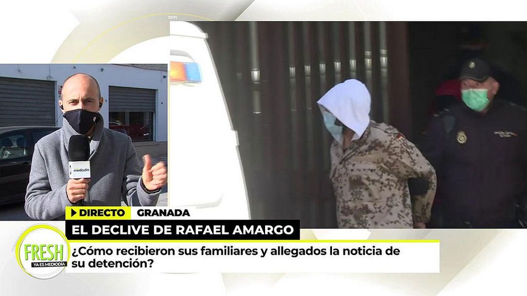 La abuela de Rafael Amargo enciende una vela para ayudar a su nieto