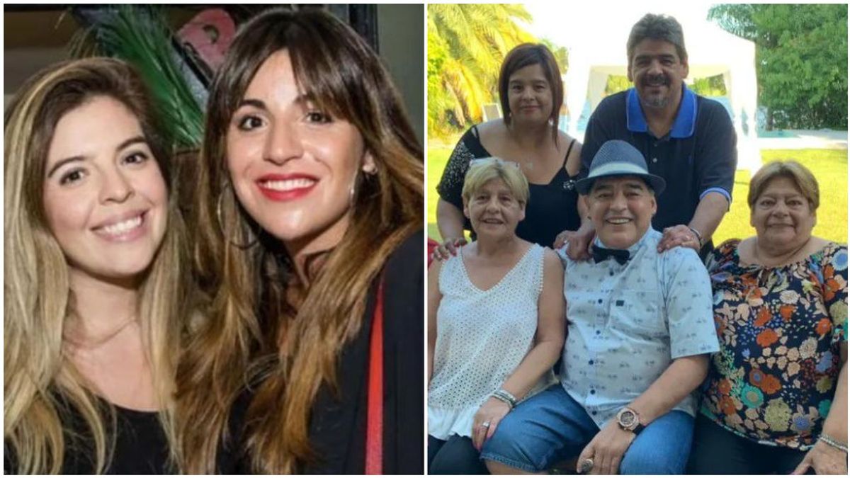 La hermana de Maradona ataca con dureza a sus sobrinas. La hermana de Maradona ataca con dureza a sus sobrinas.