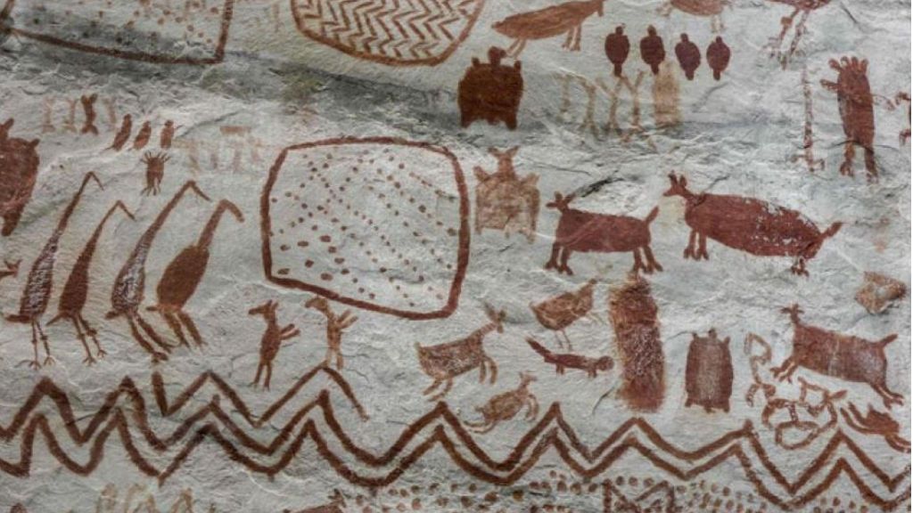 Pinturas rupestres de bestias de la Edad de Hielo aparecen en la