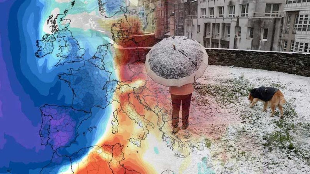 La borrasca Dora no viene sola: una masa de aire ártico irrumpe el viernes en España