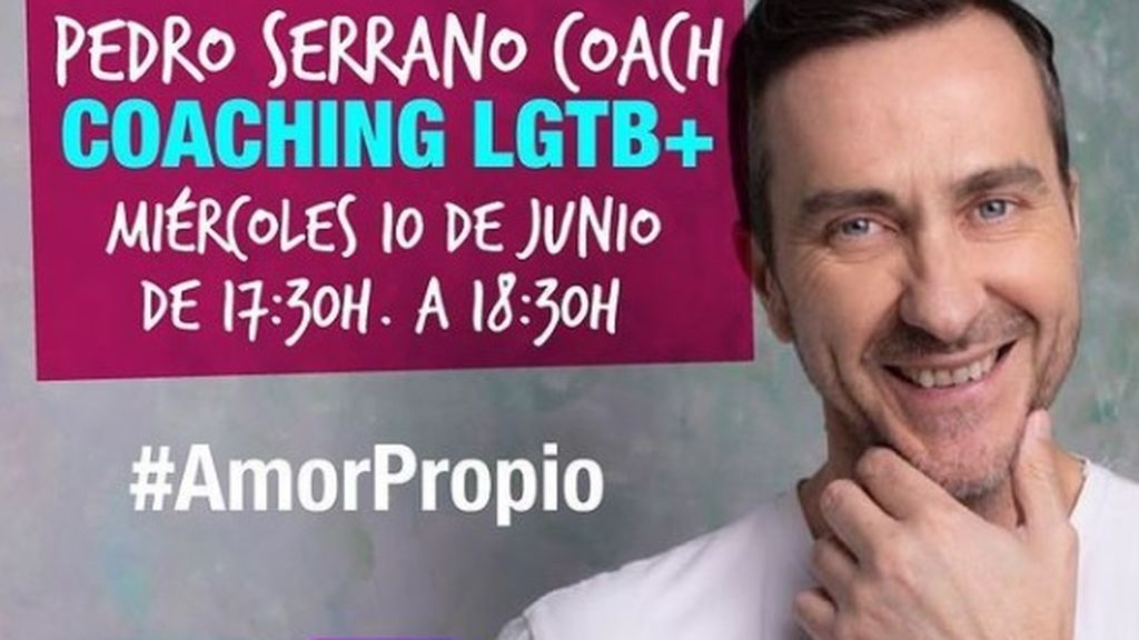 Pedro Serrano, coach especializado en el colectivo LGTB+