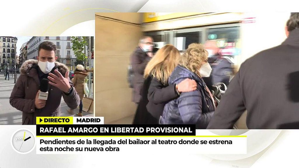 Los padres de Amargo acompañan a su hijo en un momento tan delicado