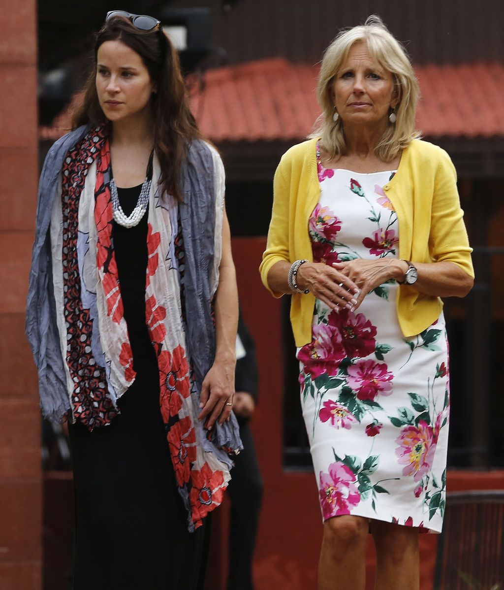 Ashley y Jill Biden