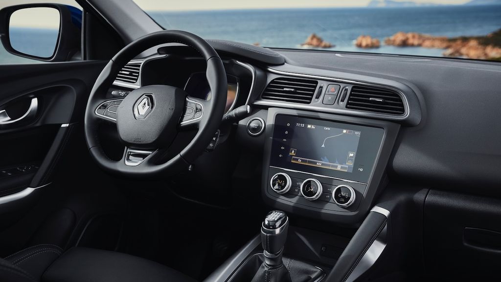 Puesto de conducción del Renault Kadjar