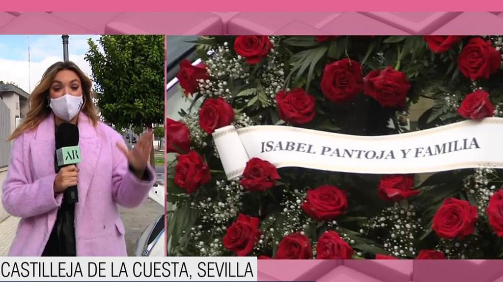 Isabel Pantoja no pagó la corona que se envió al padre fallecido de Irene Rosales