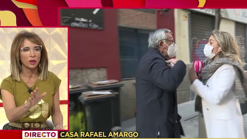 El padre de Rafael Amargo se encara con nuestra reportera Socialité 2020 Programa 395