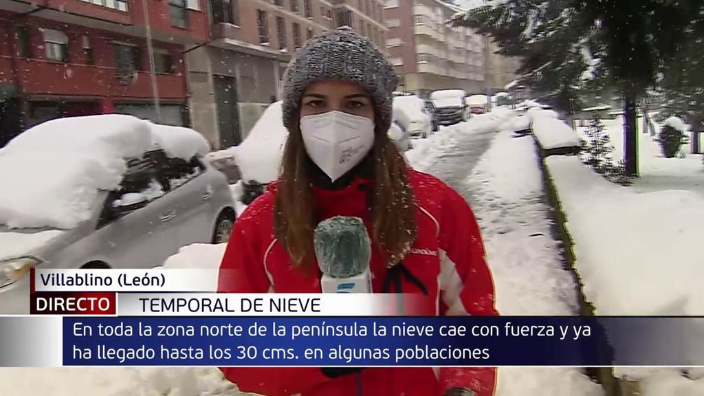 Primera gran nevada del año: Dora mantiene en alerta a 13 provincias