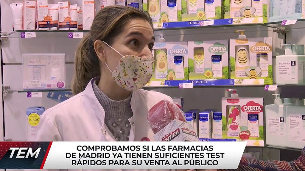 Las farmacias madrileñas se quedan sin test de anticuerpos un día después de comenzar su comercialización: Solo distribuyen dos al día”